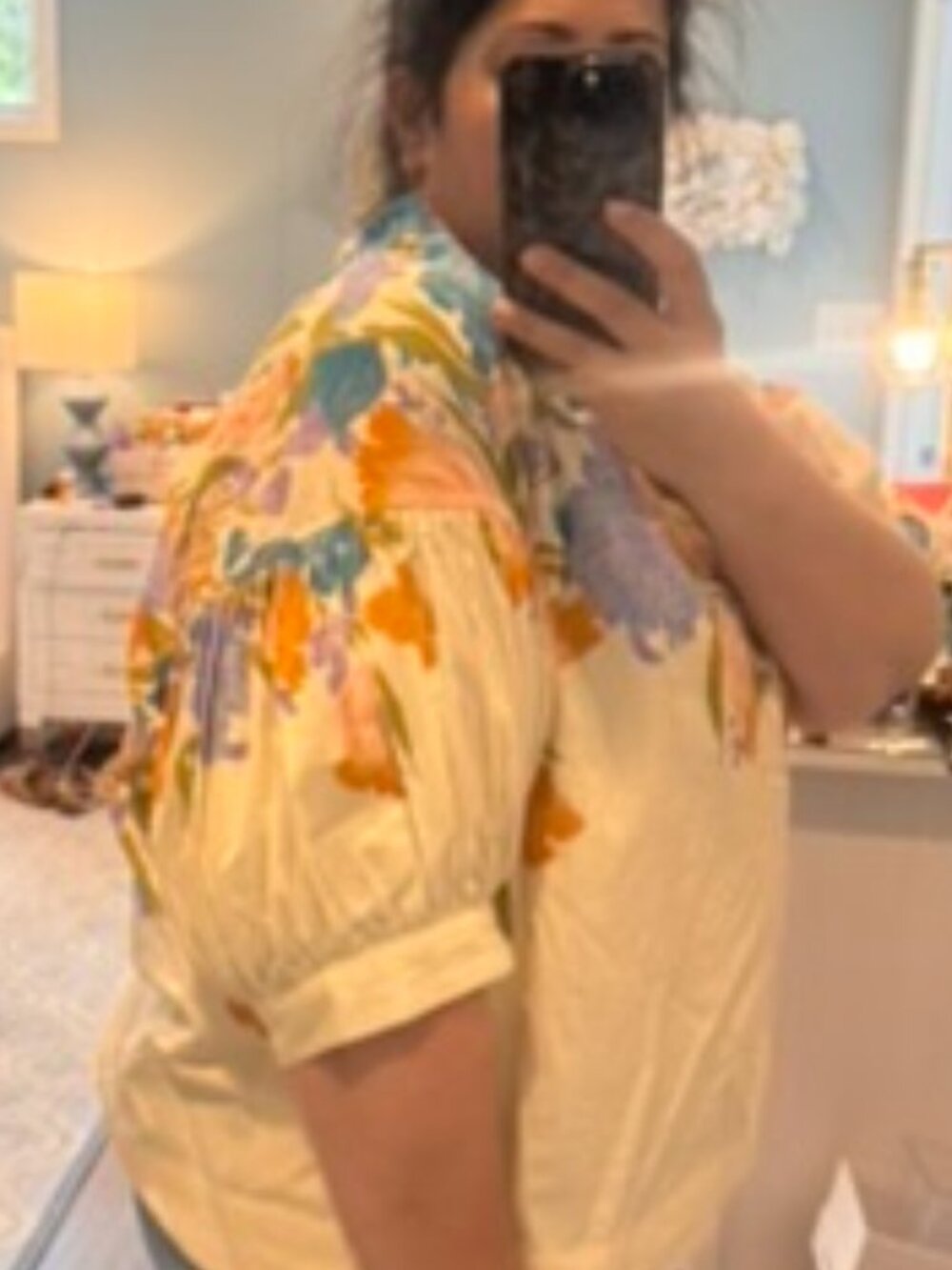 Darcey Popover Swing Top By Anthropologie - Picture 5 of 5